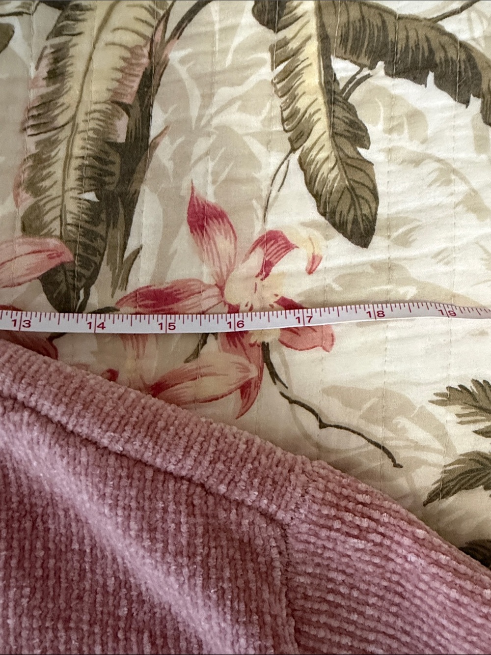 Seven7 Chenille Open Front Cardigan Sweater Pink Women’s Large - Picture 6 of 7